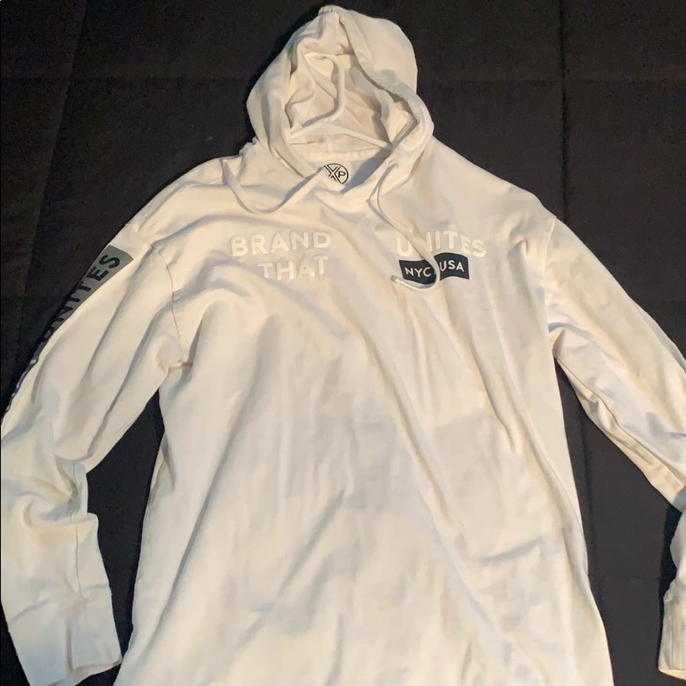 Express Hoodie White Men’s Size Small